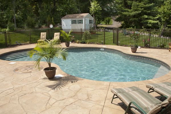 Pool Deck Resurfacing in Rocky Mount