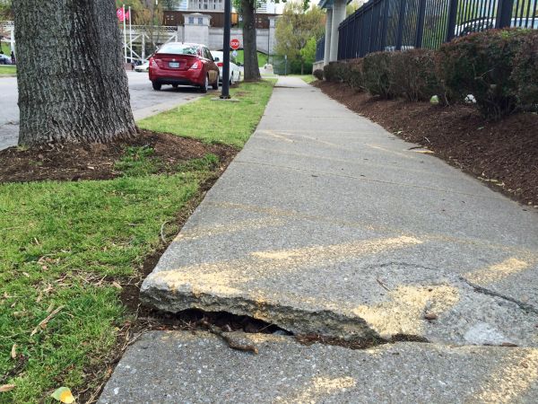 Cost of Cement Sidewalk Repair in Rocky Mount