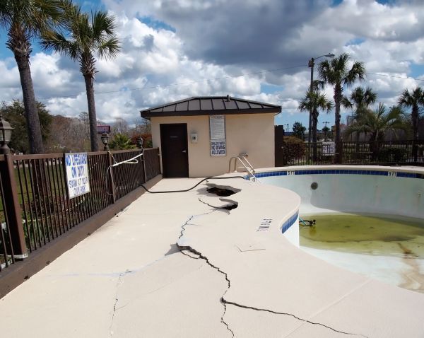 Cracked Patio Repair in Rocky Mount