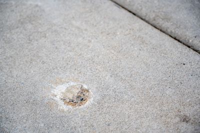 Damaged Concrete Before Repair